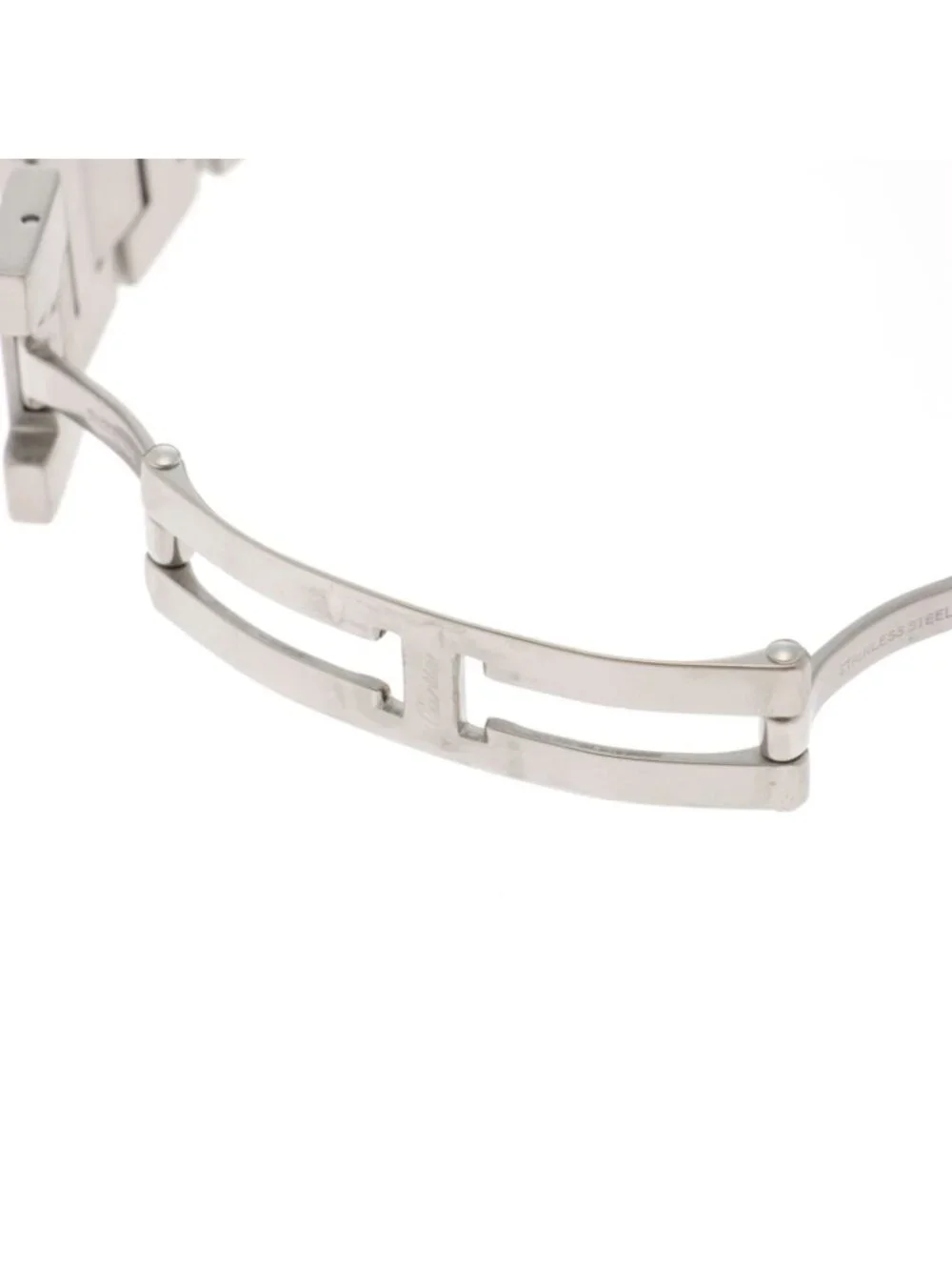 Cartier Pasha C Watch Steel White Dial Automatic